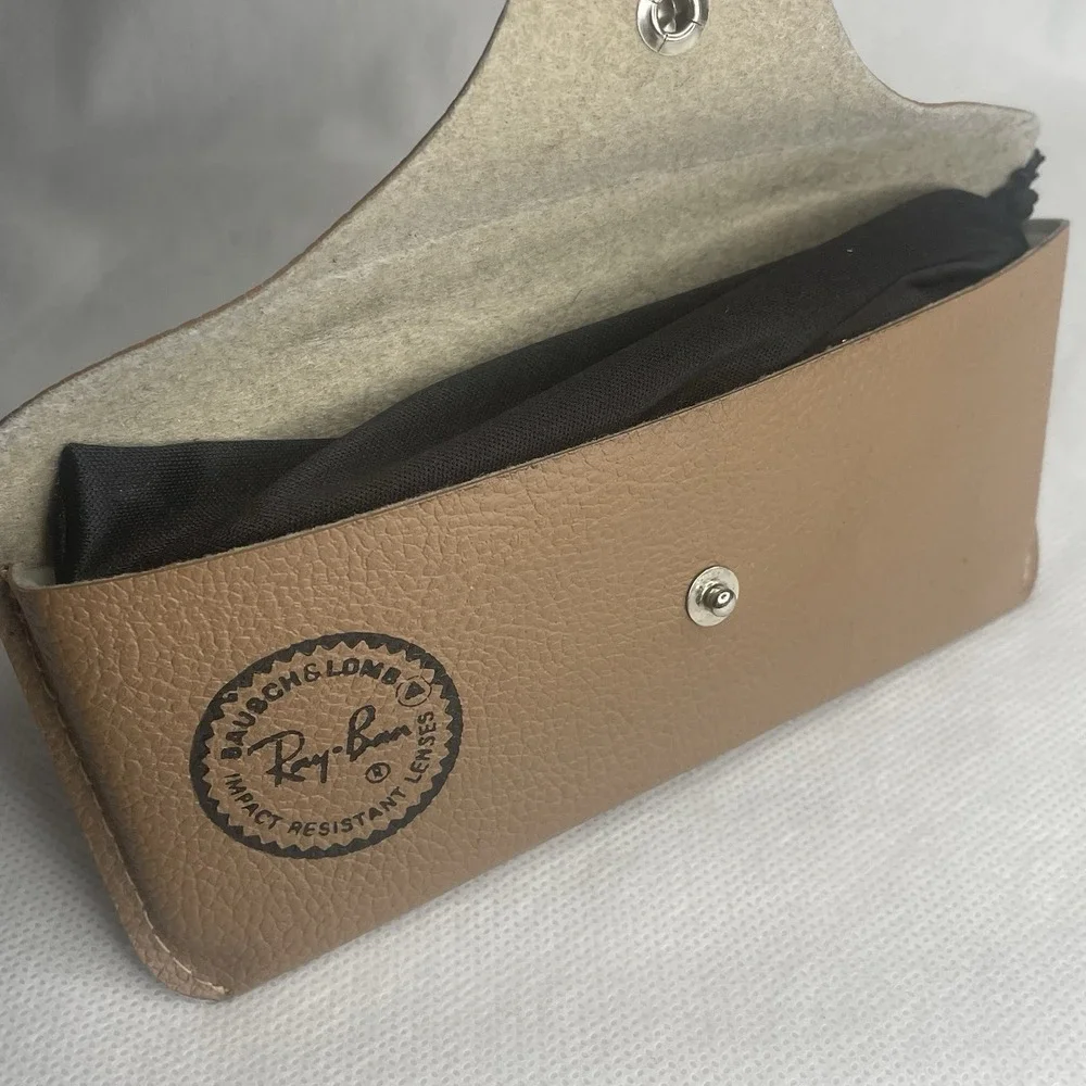 Ray Ban Titanium Rectangle Metal Wrap Eyeglasses Frame ONLY RB-8610 52[]18-140